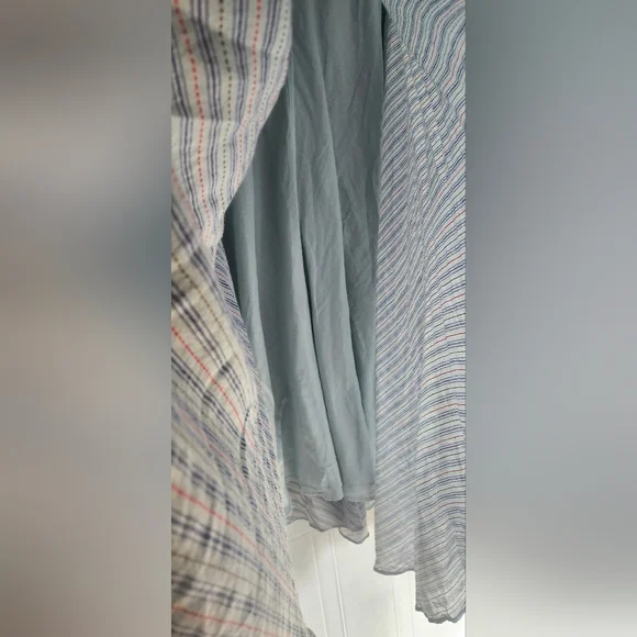 Odille Multicolor Striped A-Line Skirt - Picture 7 of 12